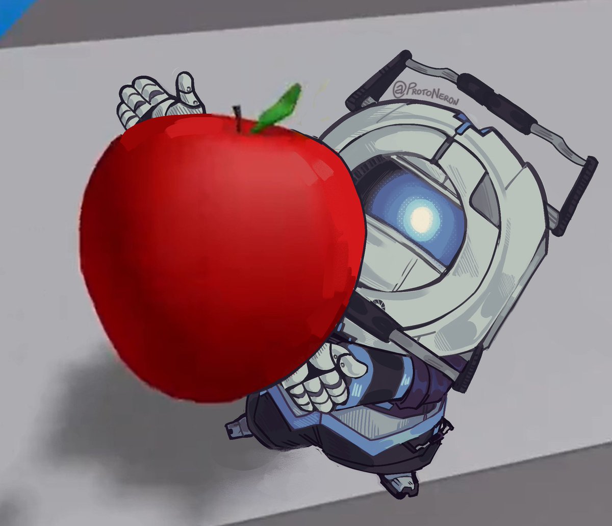 Say 'Apple'. 'Aaaapple'. Just say 'Apple'. Classic. Very simple. #portal