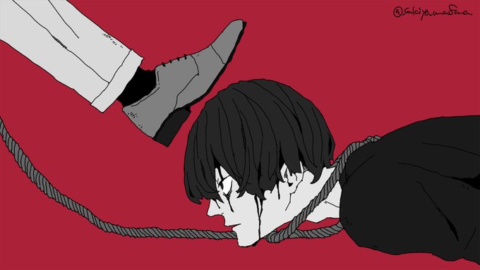 「黒髪 ロープ」のTwitter画像/イラスト(新着)