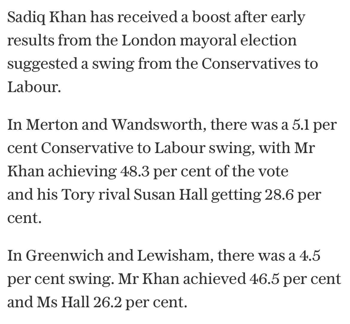 Merton & Wandsworth - you know where Hall would scrap ULEZ on Day One. Looks like clean air is just too darn popular. This is from The Telegraph.