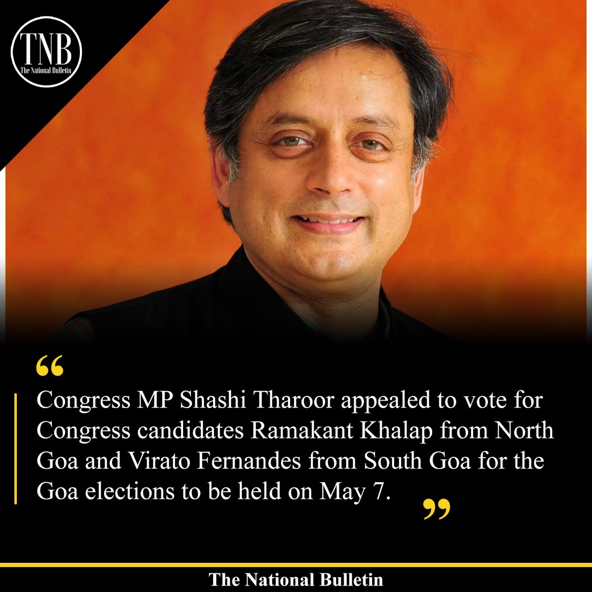 Congress MP Shashi Tharoor appealed to vote for Congress candidates Ramakant Khalap from North Goa and Virato Fernandes from South Goa for the Goa elections to be held on May 7. @ShashiTharoor #Congress #Goa #LokSabhaElections2024 #LokSabhaElctions2024 #LokSabhaElction2024…