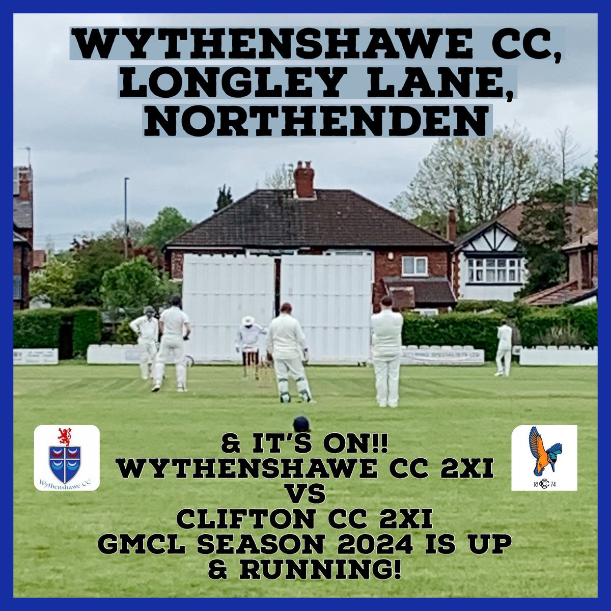 Cricket is ON today at Longley Lane, Northenden Wythenshawe CC 2XI v @CliftonCC 2XI finally beating the rain!
1XI away at @deaneandderby is yet to start…follow games LIVE using Play Cricket Scorer App 📱🏏
api.resultsvault.co.uk/go.aspx?matchi…