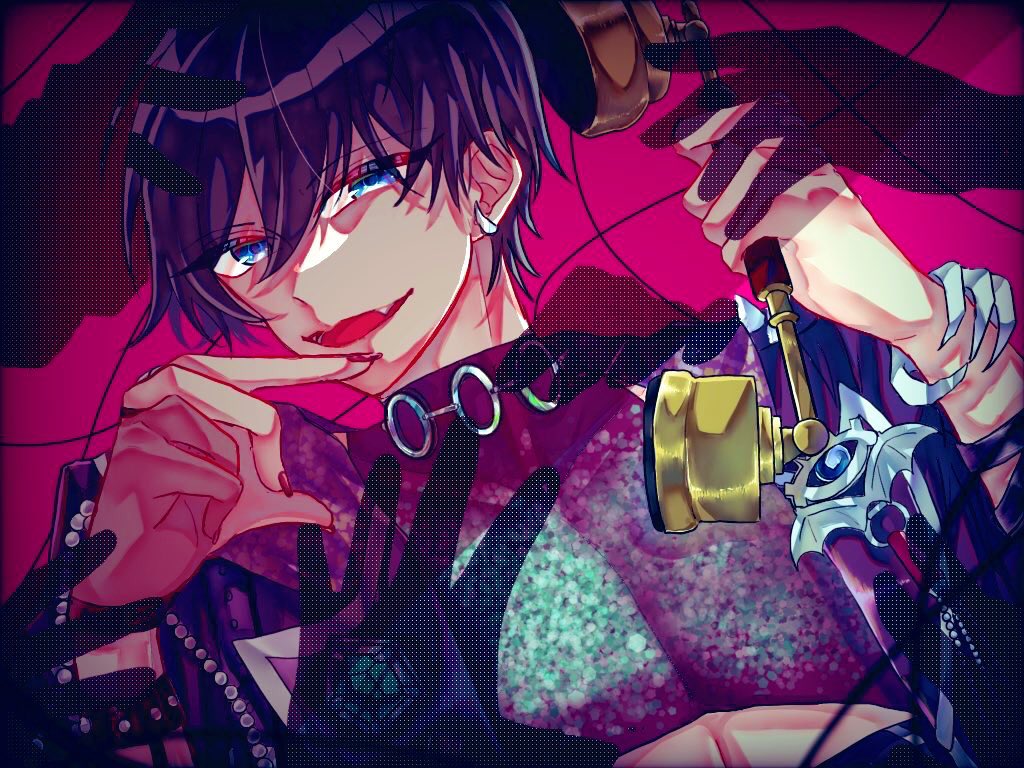😈💙Ringing evil phone🧡😈 #あんスタ #あんスタFA #あんスタ9周年