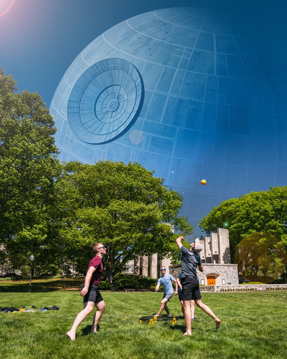 A long time ago on a Drillfield far, far away... #MayThe4th 👾😉