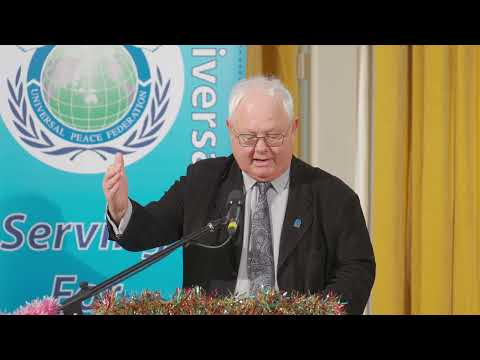 Keith Best TD MA, Chair of Universal Peace Federation UK speaks to annual Peace Council, December 9th, 2023 youtu.be/jddbx3sgFlg #upf #universalpeacefederation