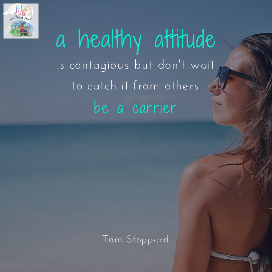 A healthy attitude is contagious but don't wait to catch it from others be a carrier. #quote #quoteoftheday