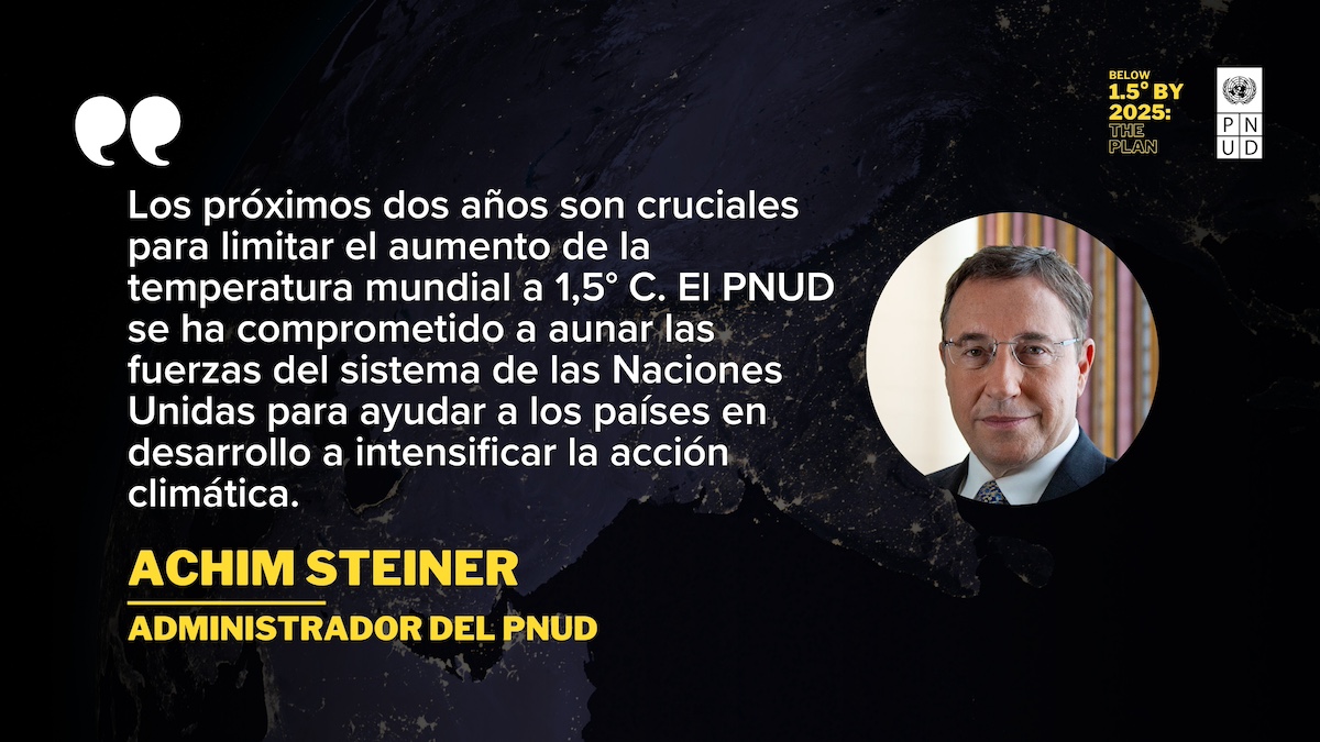 🌡️2025 será un año crítico para limitar el aumento de la temperatura mundial a 1.5 °C. La iniciativa #ClimatePromise 2025 del @pnud apoyará a los países en desarrollo a revisar sus compromisos climáticos y asegurar un futuro verde y resiliente. ➡️go.undp.org/ZZA