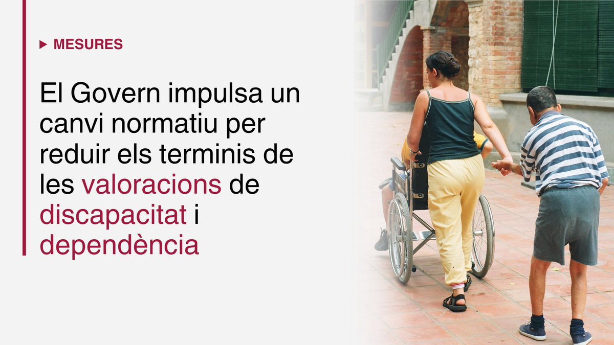 ✔️Els equips qualificadors de #disCapacitat s’obriran a nous perfils professionals per facilitar la contració i la cobertura de vacants ✔️Es crearà un equip de cribratge, que examinarà les sol·licituds abans de derivar-les a les unitats de valoració ℹ️ dretssocials.gencat.cat/ca/inici/nota-…