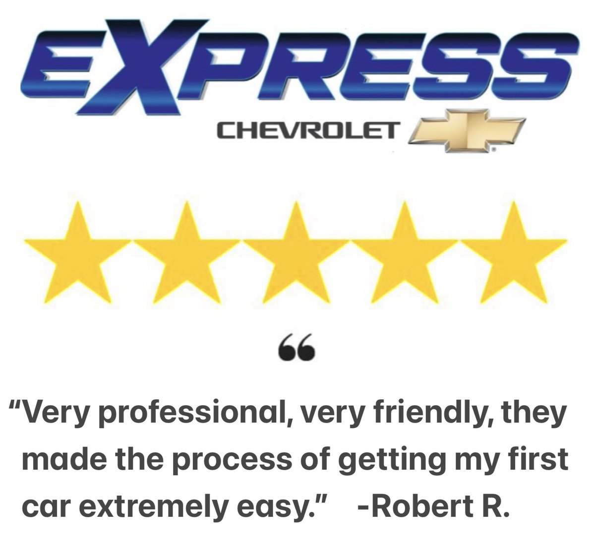 #ExpressChevrolet🇺🇸
#expressyourself⭐️⭐️⭐️⭐️⭐️
#HometownDealer