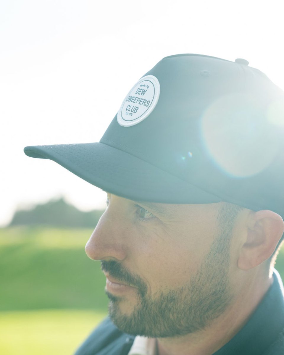 Inspired by the first ones out on the tee at dawn, join the dew sweepers club and catch that morning tee time. Shop link in bio.