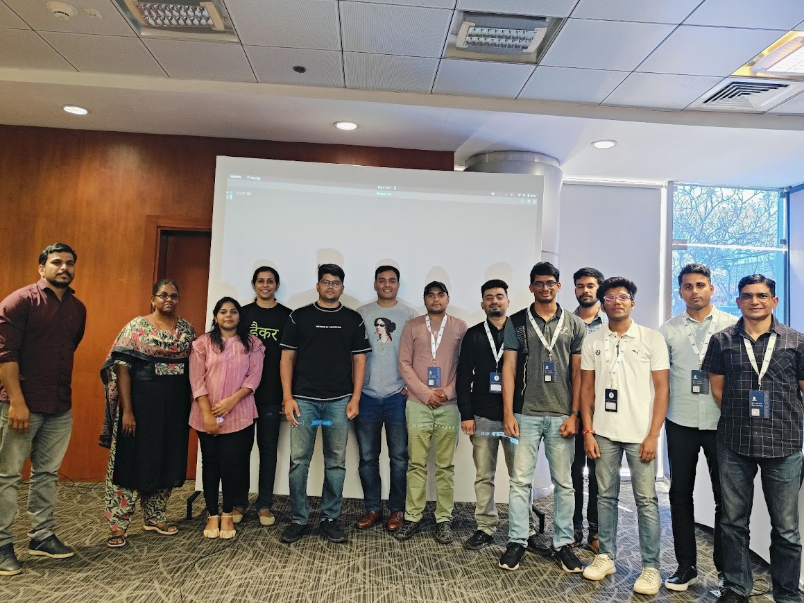 Wrapping up Day 3 at #NullconHYD with the masters' of tomorrow's Reverse Engineering 🥳

Slaying the RE Dragon: Mastering Reverse Engineering—thank you @_sudhackar for your insightful training.

Link: nullcon.net/hyderabad-2024…

#reverseengineering #cybersecurity #training