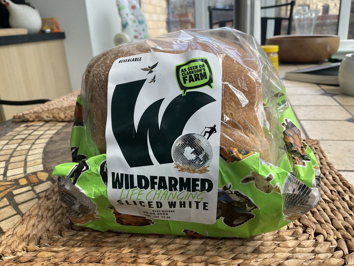 @wildfarmed Life changing wheat growing for Life Changing bread 🪩🕺🐞🐝🦋 #ClarksonsFarm