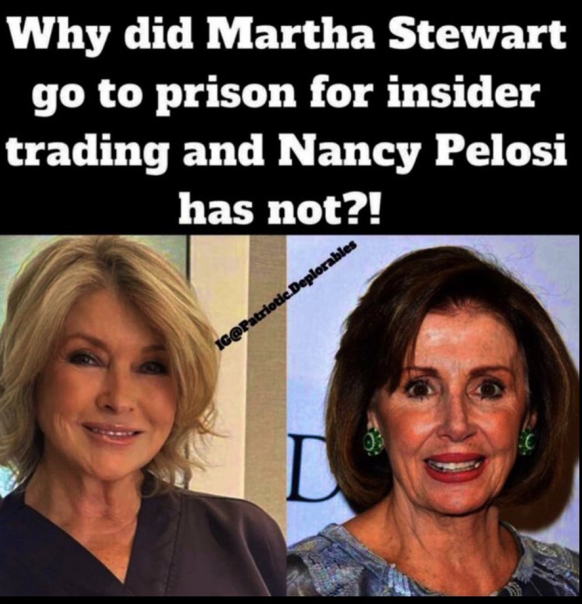 Nancy Pelosi doesn’t deserve anything but prison time. Who wonders the same thing? 👇🙋‍♂️