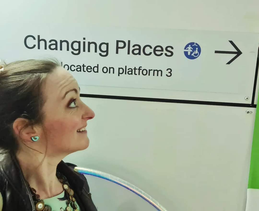 What a great sign to see! #changingplaces #incloosion