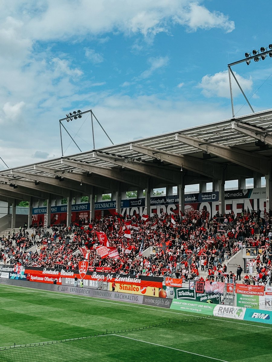 ⚫️🔴🤝🔴⚪️ 

#BayerUndDerOFC #OFCKSV #kickersoffenbach #nurderOFC