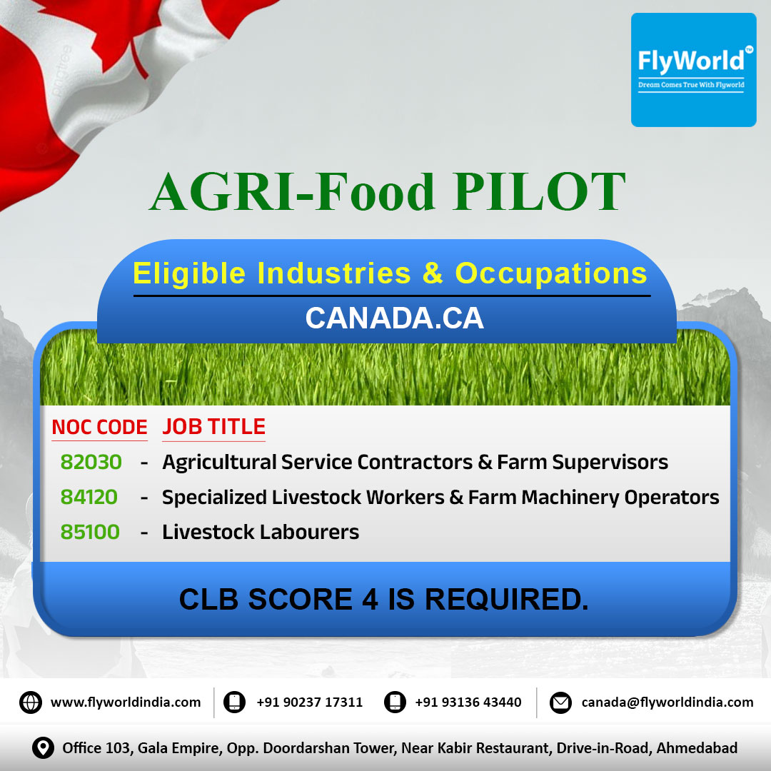 📷📷Harvesting Careers: Key Requirements in Canada's Agricultural Sector - Flyworld Visa and Immigration Pvt. Ltd.
#CanadianAgriculture, #AgriFoodPilot, #AgriProfessionCA, #FarmingCanada, #CanadaJobs, #NewBeginnings #immigrationsuccess #immigrationcanada #CanadaImmigration