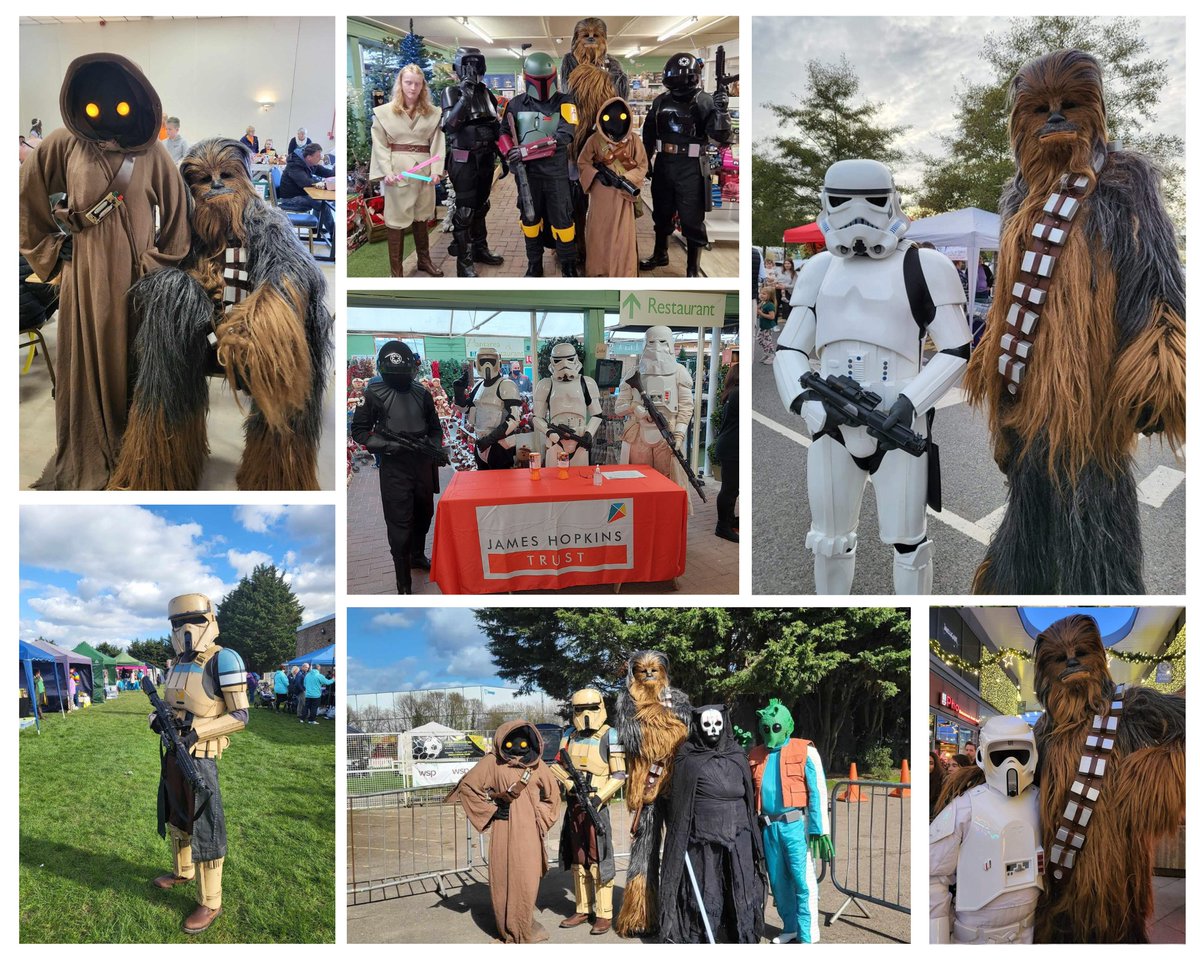 Happy #StarWarsDay
May the 4th Be With You!
A huge thank you to the incredible Gloucestershire Troopers for their continued support not only at our events but also raising OVER £3000!
#MakingMagicMemories #NursingRespiteCare #Gloucestershire #Charity #ChildrensHospice