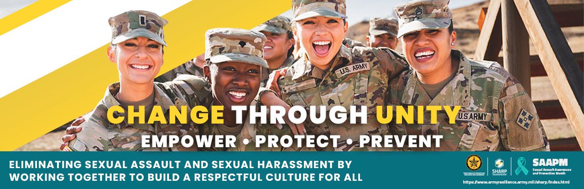 We all benefit from a healthy work environment in which everyone’s rights and responsibilities are respected, and sexual violence and sexual harassment are not tolerated. #SAAPM Learn more: ow.ly/2RQ350RpzAa
#BuildingStrong
#USACEMVD