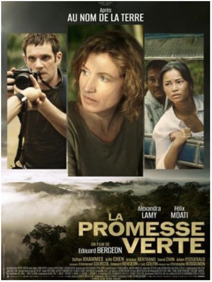 « La Promesse verte » d’Édouard Bergeon dévoile les ravages de l’ #HuileDePalme : les conséquences désastreuses de la #déforestation sur les populations autochtones, la faune, la flore… 
Les magouilles politiques du #greenwashing et le leurre des #biocarburants. 
#PalmOil