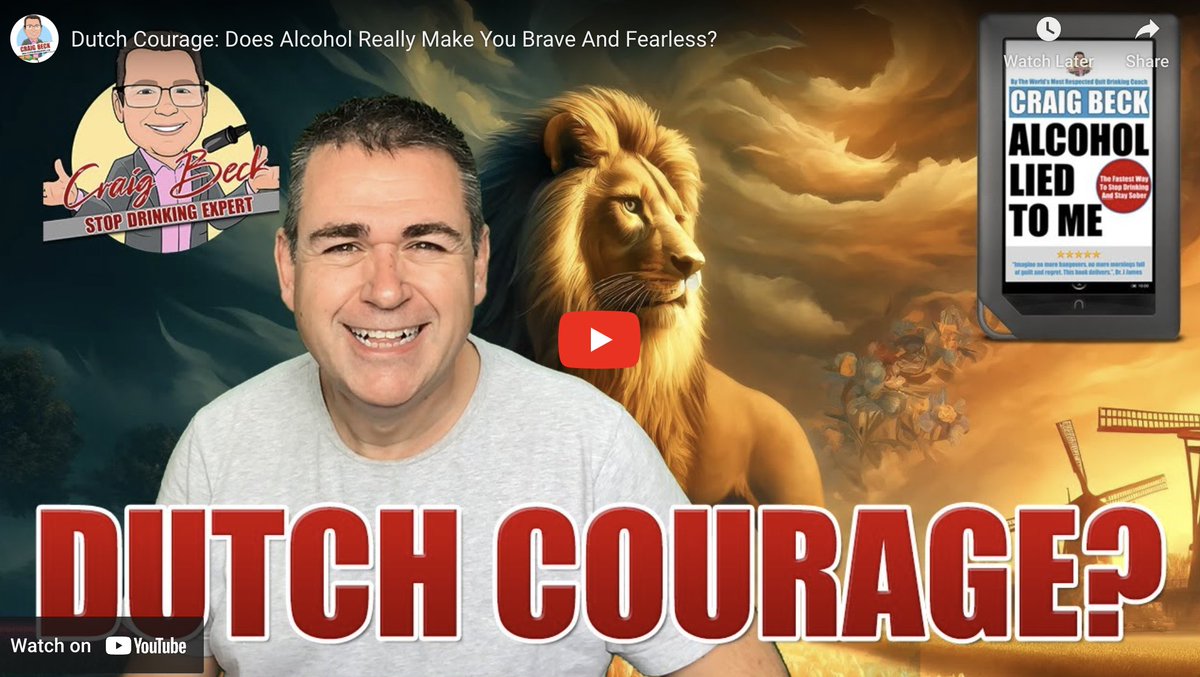 Dutch Courage: Does Alcohol Really Make You Brave And Fearless?  

stopdrinkingexpert.com/dutchcourage/ 

#AlcoholAwarenessMonth 
#alcoholawareness 
#aa 
#soberaf