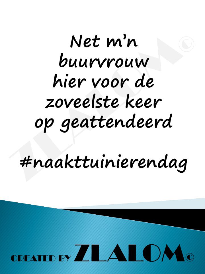 Naakt tuinieren dag.

#Zigzag #taal #nederlands #humor #glimlach #news #bitcoin    #funny #beautiful #quoteoftheday #lol #tipoftheday #smile #quotesdaily #instaquote #gardening #naakttuinierendag #naked #nakedgardeningday #Eurovision2024 #letsdance #buurvrouw #tuin #garden