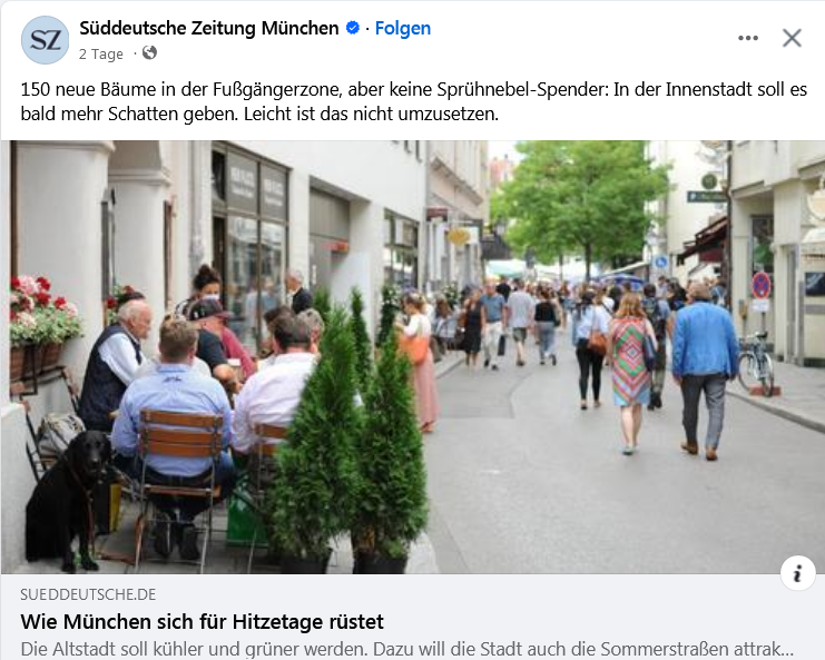 Münchner Hitzeschutzplan!🤡