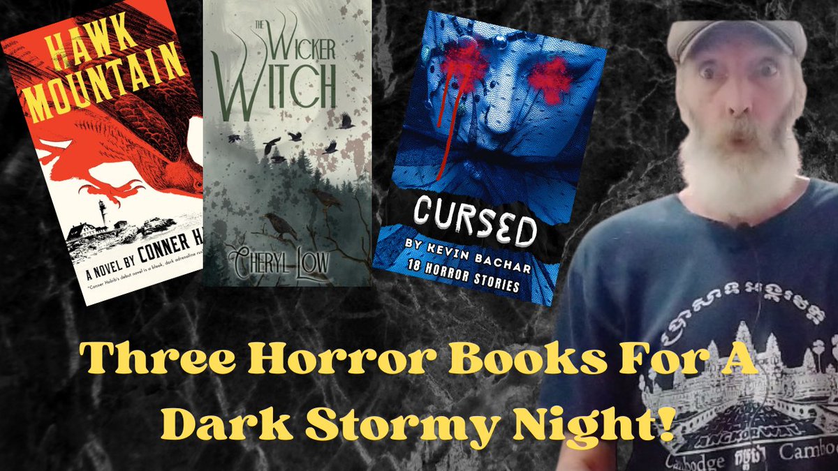 Here are three awesome horror books that will keep you up all night. These are bangers for sure! Featuring @ConnerHabib @cherylwlow and @KevinPangolin youtu.be/l2zVxzzUelg?si… #Horrorfam #horrorcommunity #horrorbooks #HorrorReads #readmorehorror