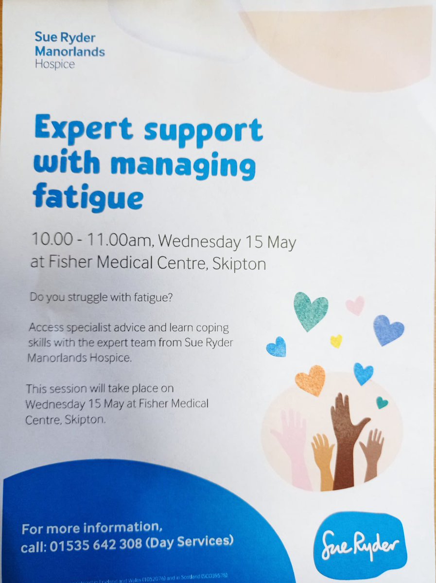 Fisher Medical Centre in Skipton has a terrific community room with lots of activities supporting patients… pop in and find out more! @SkiptonAction @dementiaforward @northyorksc @SRManorlands