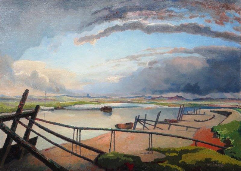 Congratulations, John @JohnTizard on becoming the new Police & Crime Commissioner for Bedfordshire. A tribute to all your hard work & dedication. Here's one that I know is a great favourite of yours: 'Morston Marsh towards Blakeney' by Walter Steggles. #WalterSteggles #Blakeney