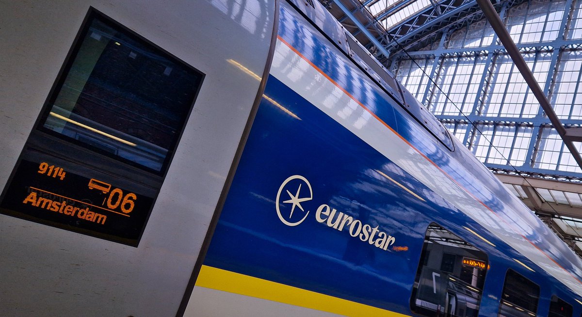 Next stop: Brussels. It's an Amsterdam train for us this morning with #ES9114. 
#TrainsNotPlanes
#highspeedrail