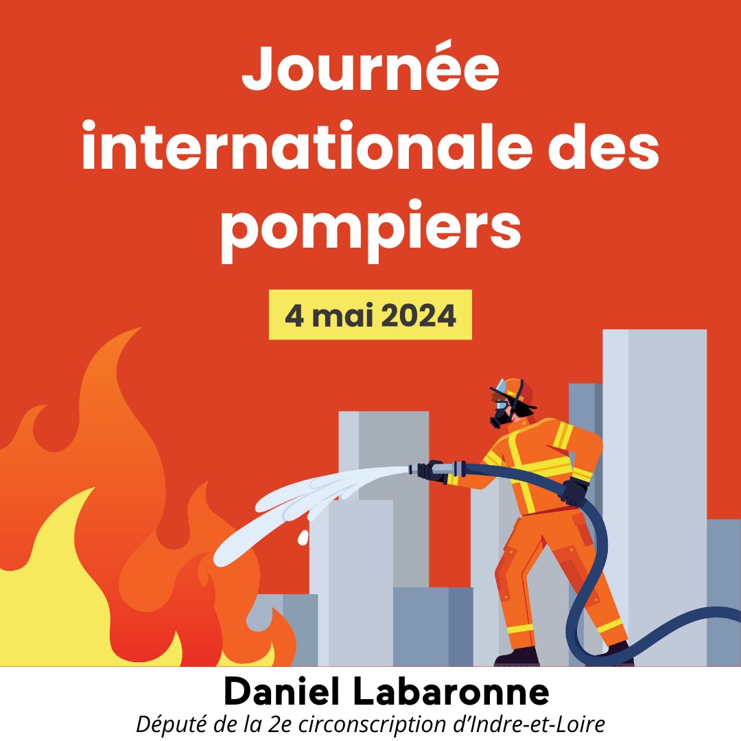 🚒🤝En cette #JournéeInternationaleDesPompiers, saluons le courage et la détermination de ces femmes et ces hommes qui veillent, au quotidien, sur notre sécurité au péril de leur vie. 

Leur engagement sans faille est une source d'inspiration pour nous tous.