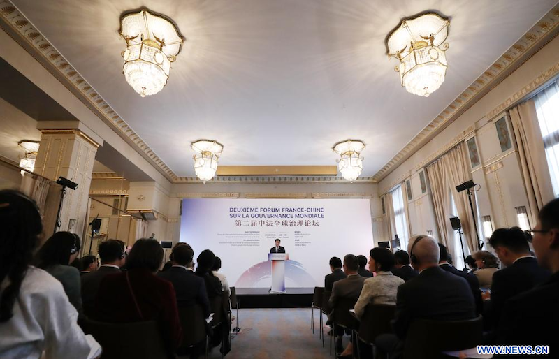 Ayant pour thème 'Les réformes de la gouvernance mondiale et l'avenir du #multilatéralisme', la deuxième édition du Forum sino-français sur la gouvernance mondiale s'est tenue jeudi à Paris. french.peopledaily.com.cn/Chine/n3/2024/…