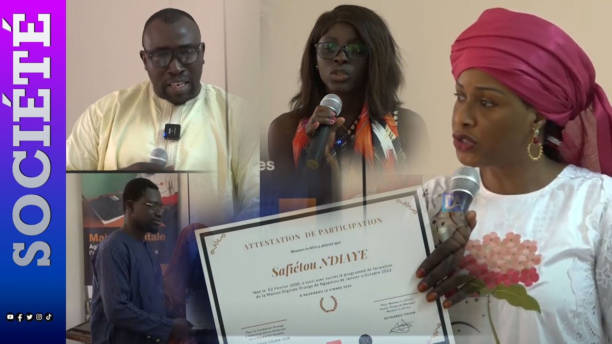 Sénégal - Inclusion numérique des femmes : la Fondation Sonatel au chevet de la classe démunie dakaractu.com/Senegal-Inclus…