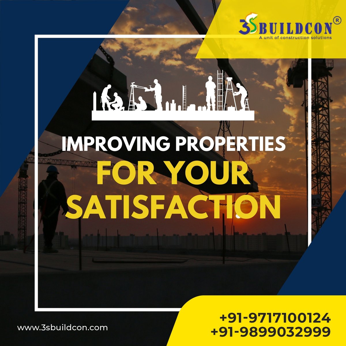 To enhance your satisfaction, we are constantly improving our services and properties. We Build your dream property.

#CustomerSatisfaction #ContinuousImprovement #EnhancedExperience #FeedbackIsKey #CustomerExperience #ServiceExcellence #qualityimprovement