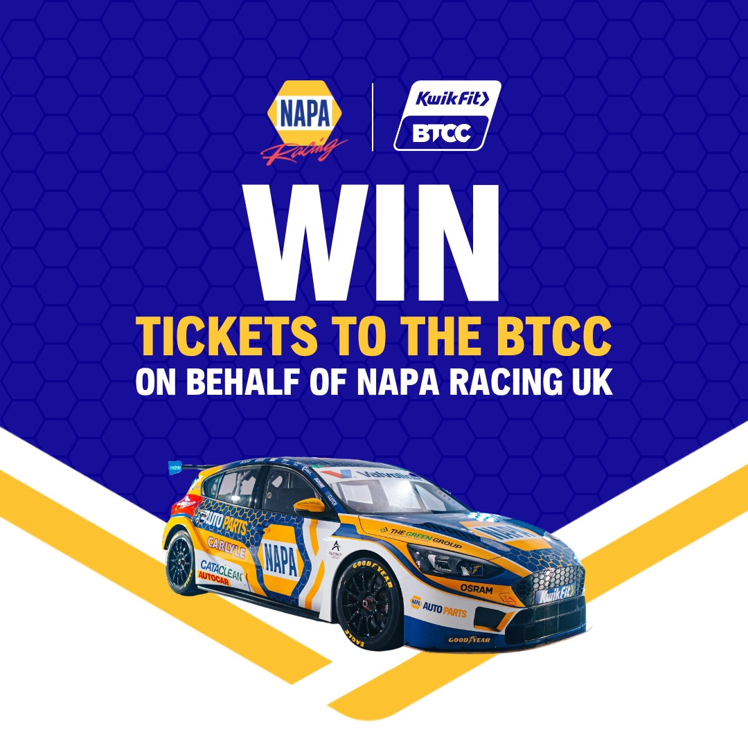 Another day, another giveaway🤩 Brands Hatch is just around the corner and thanks to @NAPARacing, we are giving you and a lucky friend the chance to win tickets to the race🏁🚨 All you have to do is like this tweet and tag who you would bring! Full T&C's linked below!