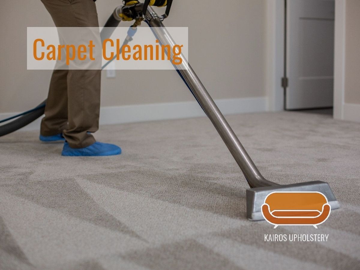 Looking for reliable carpet cleaning services in Riverclub? Kairos Upholstery has you covered! Visit kairosupholstery.co.za to schedule a service. #Riverclub #CarpetCleaning #ReliableService