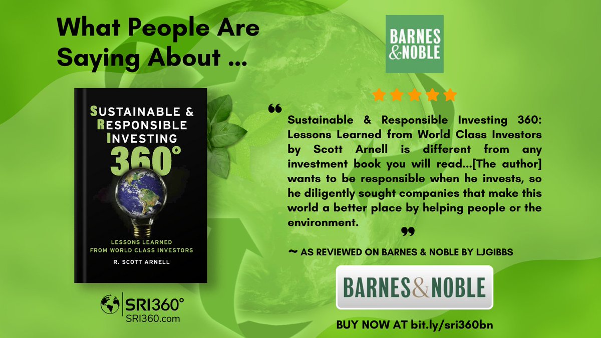 Buy your copy of 'Sustainable & Responsible Investing 360°' here: bit.ly/sri360bn

#sustainableinvesting #investing #responsibleinvesting #impactinvesting