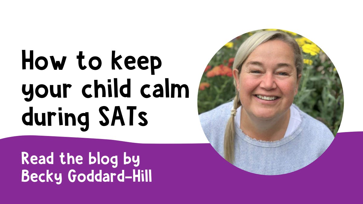 Year 6 SATs are probably the first formal exam your child will be aware of, so it can be an intense experience for them. In this blog, children's therapist Becky Goddard-Hill shares her advice on how you can keep your child calm and stress-free: ow.ly/behg50RlVjN
