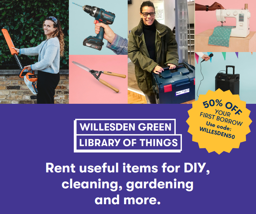 🛠️ Why buy when you can borrow? 🌱 Save money and help protect the planet by borrowing tools at a fraction of their price. 💥 You can now get a whopping 50% off your first borrow, using the code: WILLESDEN50 💥 Don't miss out on this brilliant offer ➡️ orlo.uk/0RwHq