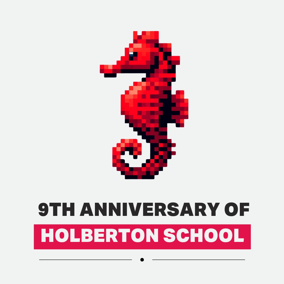 Time flies while innovating! 🚀 Today, we are celebrating the 9th anniversary of Holberton School. 🎇 Since 2015, we have been committed to providing extraordinary tech education and nurturing some of the greatest talents in the industry. 💼 #codingschool #techeducation