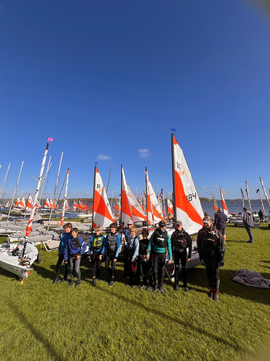 Last Weekend our teras were at Rutland Sailing Club where we saw the largest ever fleet of Teras gather for the start of season championships. Well done all! Find out more ow.ly/Ojpv50Rv38m #lovewhereyoulive #lymington #junior