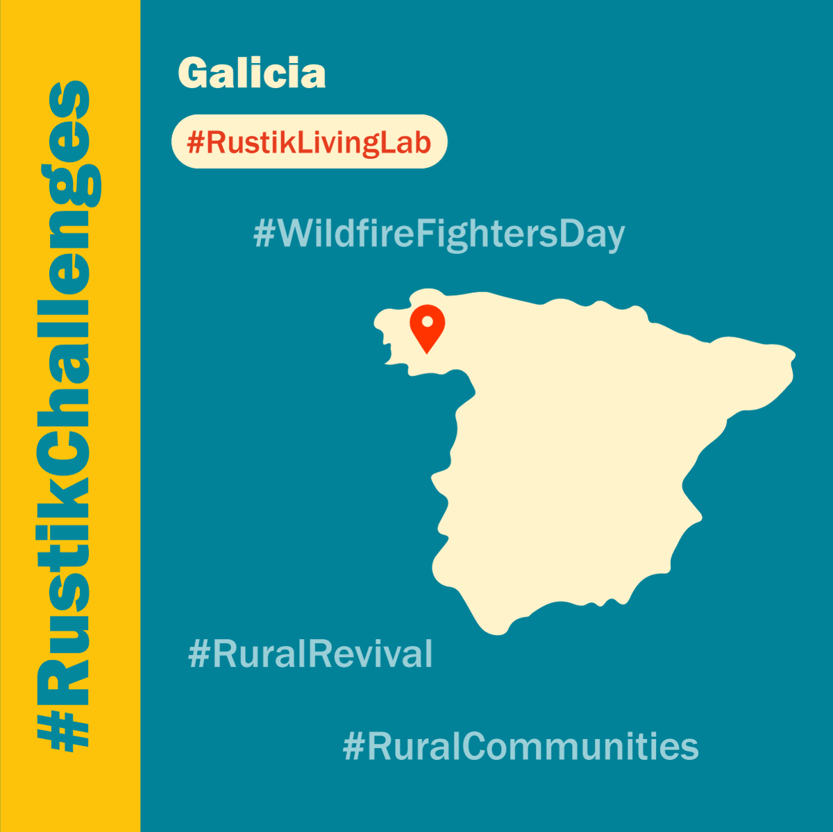 #RustikChallenges
Galicia pioneers #RuralRevival 🔥 amidst #wildfire risks, tackling land fragmentation for sustainable development. On #InternationalFirefightersDay, let's honor their efforts to protect communities and ecosystems!
Check out the #LivingLab n9.cl/jzdp93