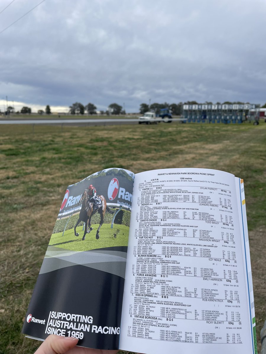 The rain held off and a great day was had by all at the Boorowa Picnic Races! 🏇🏻 Congratulations to the winning connections of “Far Too Hot” who took out the Ranvet X @NewhavenPark Sprint! It was fabulous to have Michele present the winning owners with their prize! 🏆 @thorotek