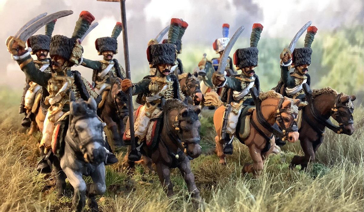 I do love #Napoleonic cavalry. #wargaming #28mm #FrontRankMiniatures