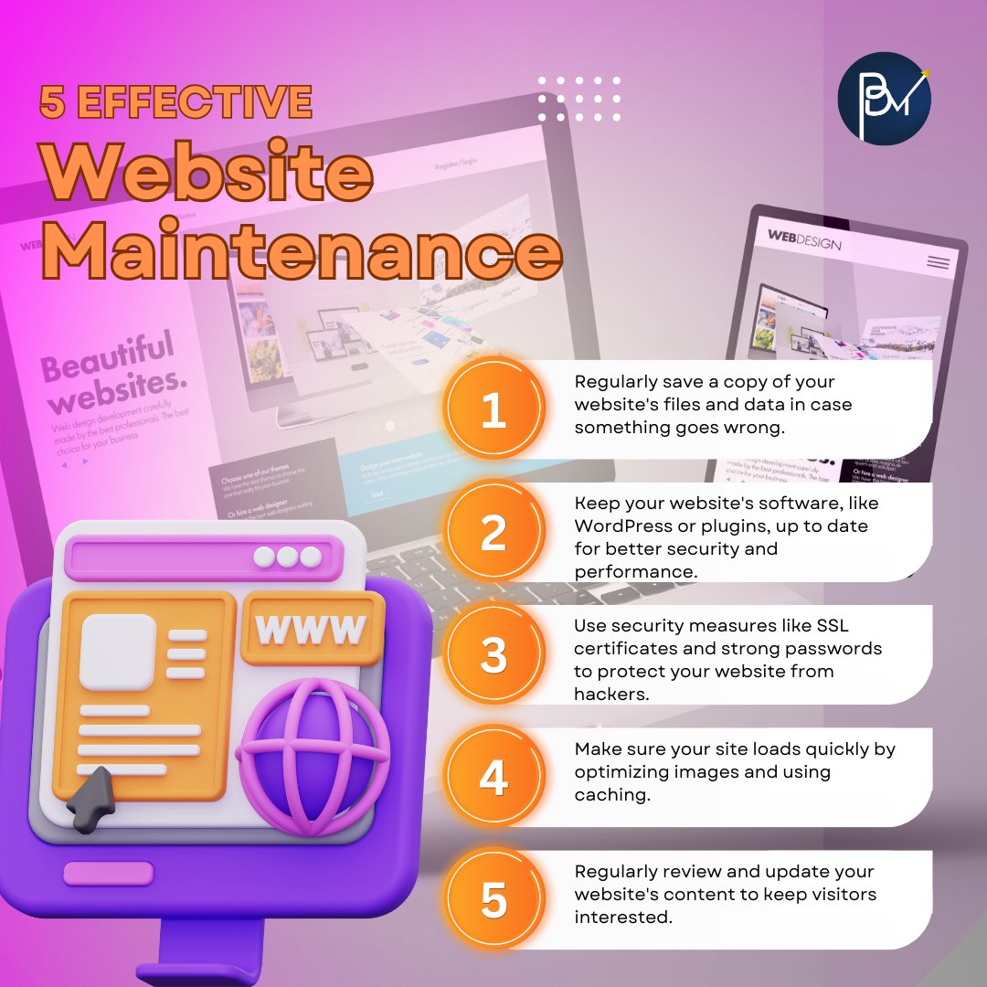 Keep your website secure and speedy with these 5 simple tips: backup regularly, update everything, stay safe, speed it up, and keep content fresh!
more tips betadigitalmarketing.com
#socialmediastrategy #googlemybusinesslisting  #socialmediamanager #betadigitalmarketing