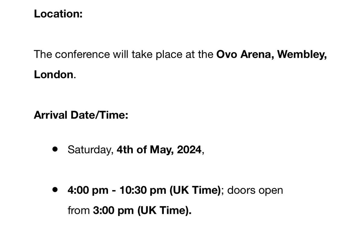 Today's a good. NLP CONFERENCE 2024 !!! Who is in London and would like to attend a life changing event at OVO Arena Wembley? I've got one ticket to spare. Send a DM