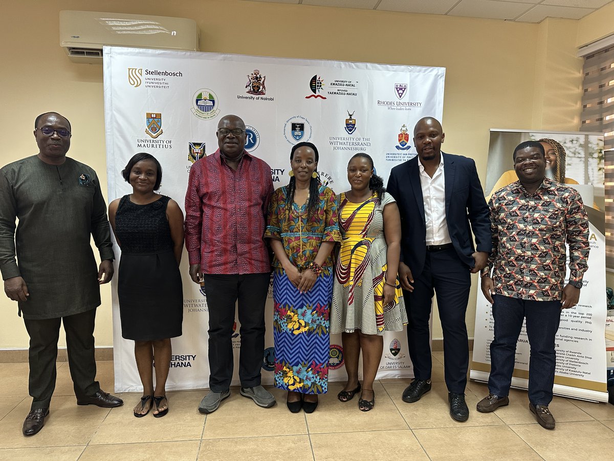 ARUA is excited to welcome Prof Sibusiso Moyo, DVC for Research, Innovation and Postgraduate Studies @StellenboschUni to its office on Friday. She was in Ghana with a team to explore and discuss potential collaborations.