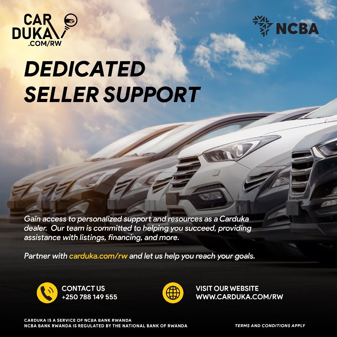 Calling all car sellers! Access personalized support and resources to increase your auto sales. From expert support to flexible financing, we're here to assist you. Let's achieve success together! carduka.com/rw
