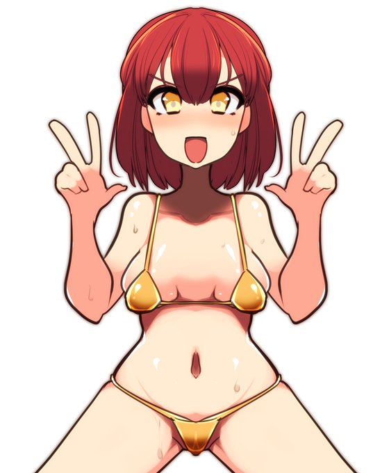 ゴールデンウイークだから金ビキニ描くぞ!
いいね♥した人の中から恣意的に選んでその人の好きそうなキャラ描く
前に描いた人より初めての人優先でやってく 