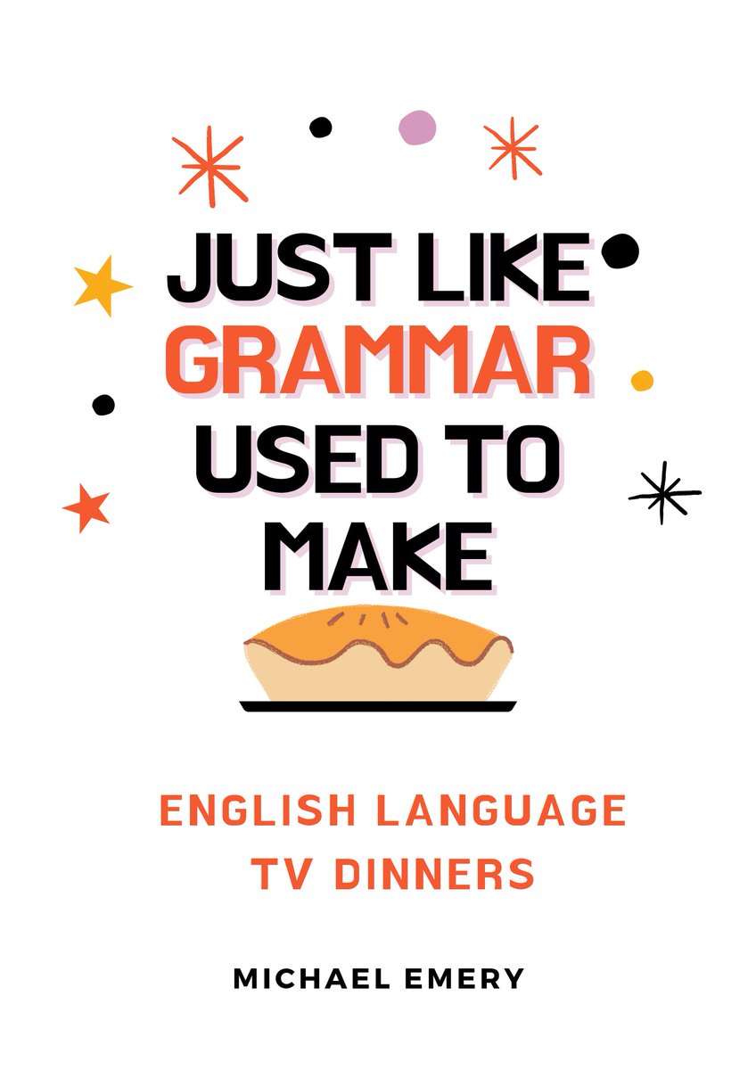 Metaphors be with you.

Just Like Grammar Used To Make: English Language TV Dinners amazon.co.uk/dp/B09LZ2RDJ6

#MayThe4th
#May1st
#MayThe4thBeWithYou
#MayFourth #StarWarsDay
#Grammar #English #LanguageLearning #language #EnglishLanguage #englishgrammar #WritingCommunity #Writers