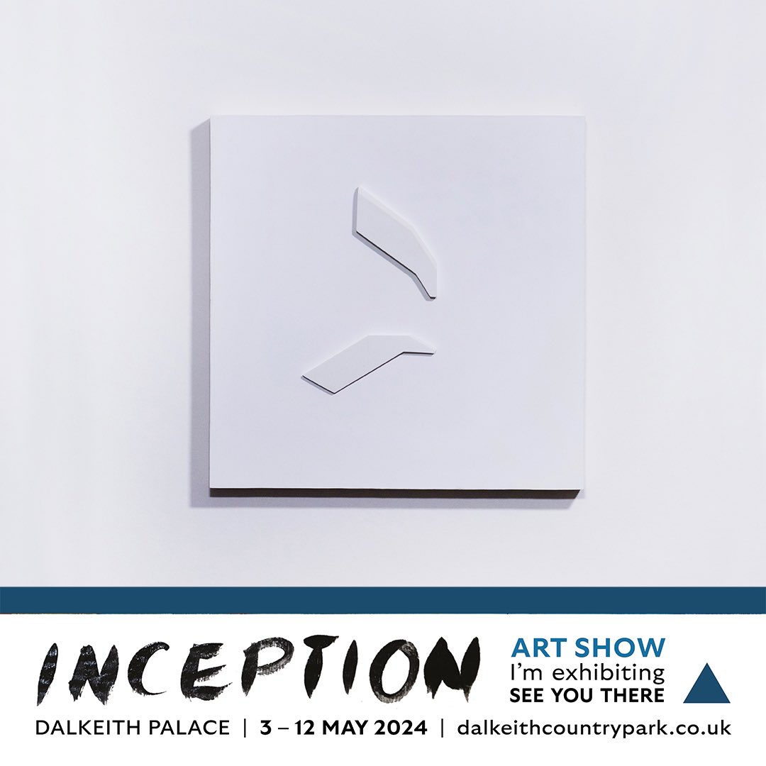 I am delighted to be taking part in Inception again this year at Dalkeith Palace. The exhibition is open daily between 10 - 4pm until 12th May.   I will be invigilating this Sunday so please do pop along and say hi. 👋🏻